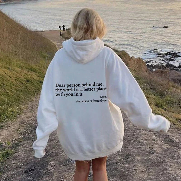 🎉  💝'Dear Person Behind Me' Sweatshirt(BUY 1 GET 1 FREE)
