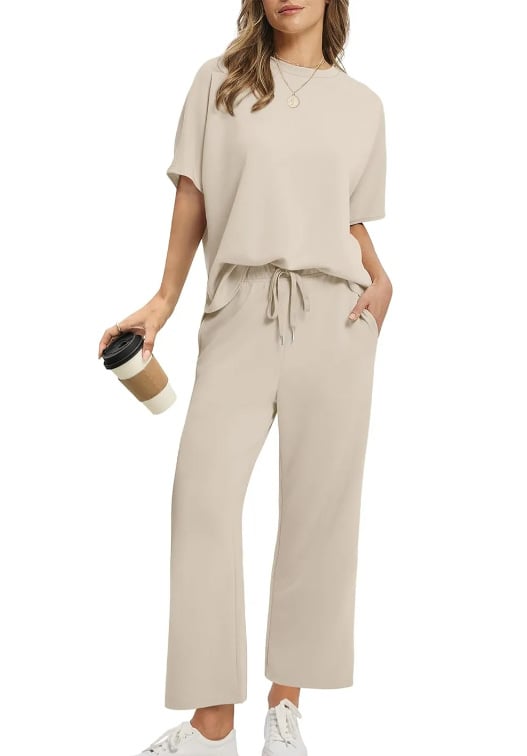 Women's summer leisure beach suit two piece set