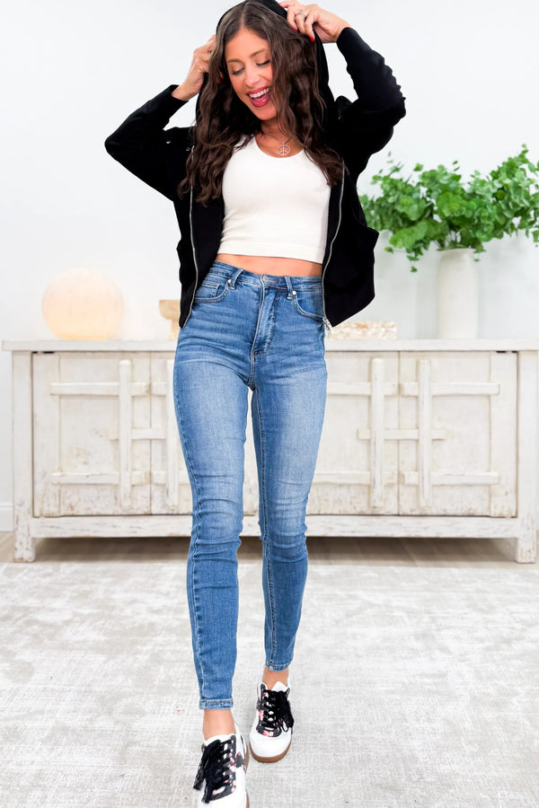 Tummy Tuck By High Rise Tummy Control Skinny Jeans