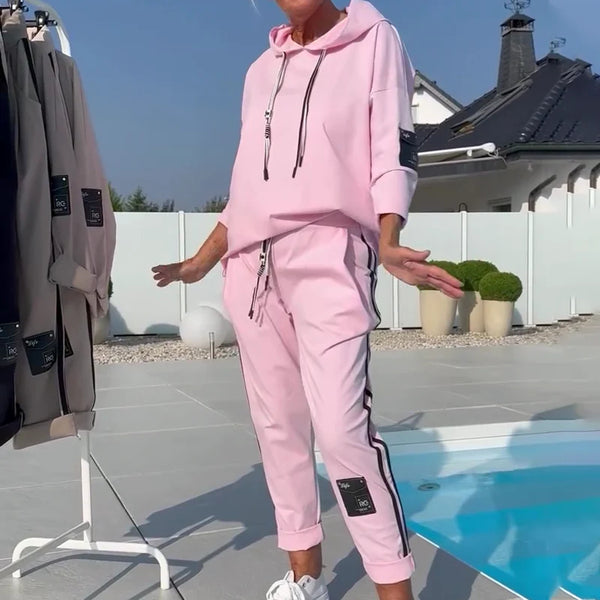 Women’s Hoodie & Jogger Pants 2-Piece Casual Set